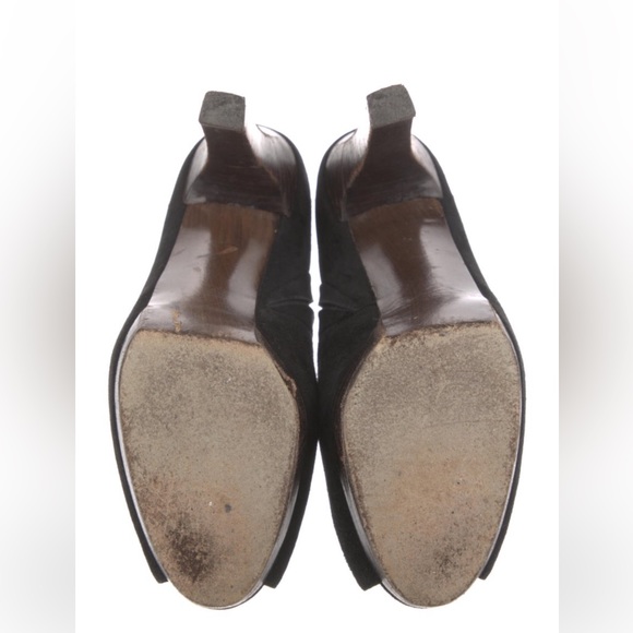 Stuart Weitzman black suede ankle boots - Picture 4 of 4